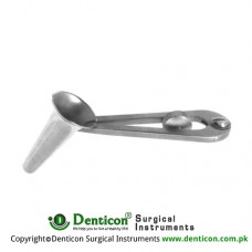 Roschke Anal Retractor Stainless Steel, Blade Size 70 x 30 mm